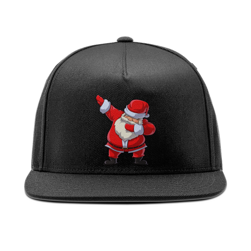 Заказать головной убор в Москве. Кепка снепбек с прямым козырьком Santa Dab от skynatural - готовые дизайны и нанесение принтов.