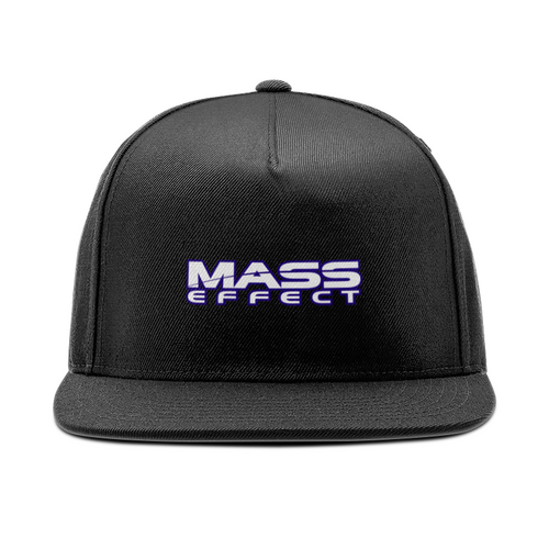 Заказать головной убор в Москве. Кепка снепбек с прямым козырьком Mass Effect от THE_NISE  - готовые дизайны и нанесение принтов.