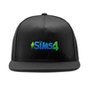 Заказать головной убор в Москве. Кепка снепбек с прямым козырьком Sims 4 от THE_NISE  - готовые дизайны и нанесение принтов.