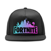 Заказать головной убор в Москве. Кепка снепбек с прямым козырьком FORTNITE от geekbox - готовые дизайны и нанесение принтов.