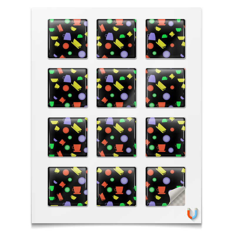 Printio Магниты квадратные 5×5 см Чашки printio магниты квадратные 5×5 см новый год