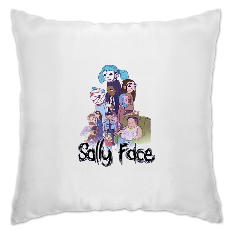 цена Printio Подушка Sally face (салли фейс)