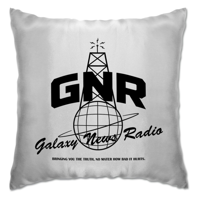 Printio Подушка Fallout. galaxy news radio printio подушка fallout galaxy news radio