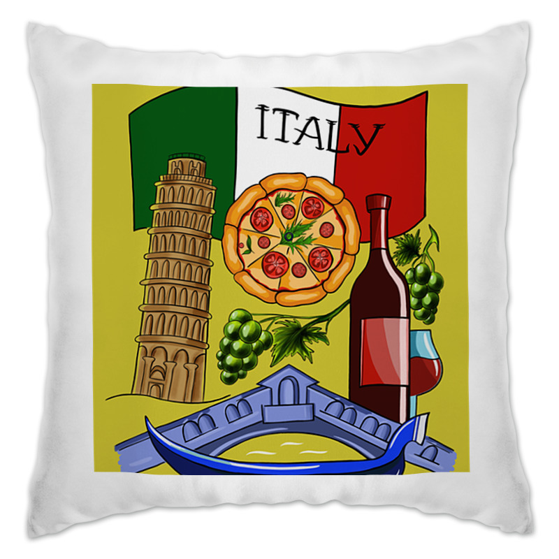 Printio Подушка Италия подушка игрушка пицца 2