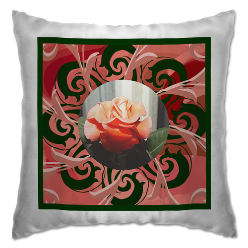Восхитительная подушка-роза: мастер-класс для ценителей прекрасного
