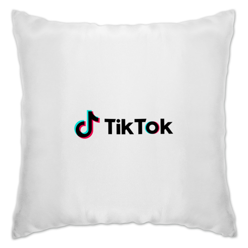 Заказать подушку в Москве. Подушка Tik Tok от THE_NISE  - готовые дизайны и нанесение принтов.