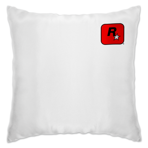 Заказать подушку в Москве. Подушка Rockstar Red от Nalivaev - готовые дизайны и нанесение принтов.