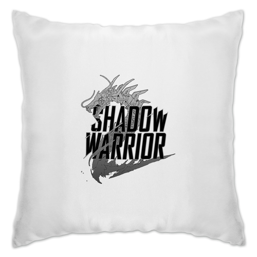 Заказать подушку в Москве. Подушка Shadow Warrior от THE_NISE  - готовые дизайны и нанесение принтов.