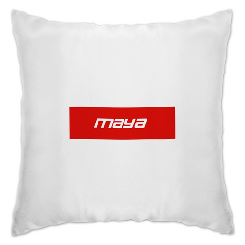 Заказать подушку в Москве. Подушка  Имя Maya от THE_NISE  - готовые дизайны и нанесение принтов.