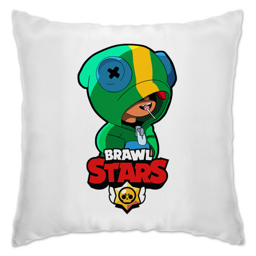 Заказать подушку в Москве. Подушка brawl stars leon от procto  - готовые дизайны и нанесение принтов.