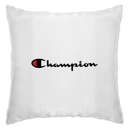 Заказать подушку в Москве. Подушка Champion от DESIGNER   - готовые дизайны и нанесение принтов.