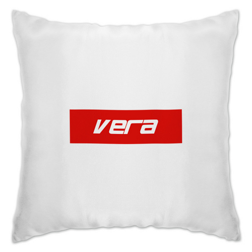 Заказать подушку в Москве. Подушка Имя Vera от THE_NISE  - готовые дизайны и нанесение принтов.