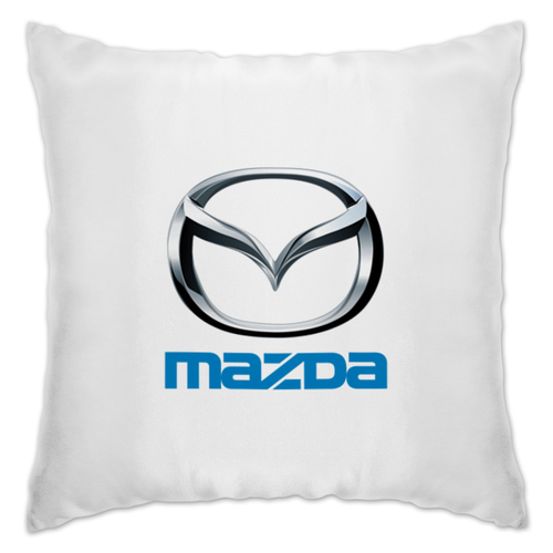 Заказать подушку в Москве. Подушка MAZDA от DESIGNER   - готовые дизайны и нанесение принтов.