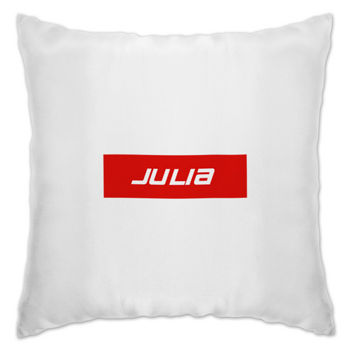 Заказать подушку в Москве. Подушка Julia от THE_NISE  - готовые дизайны и нанесение принтов.