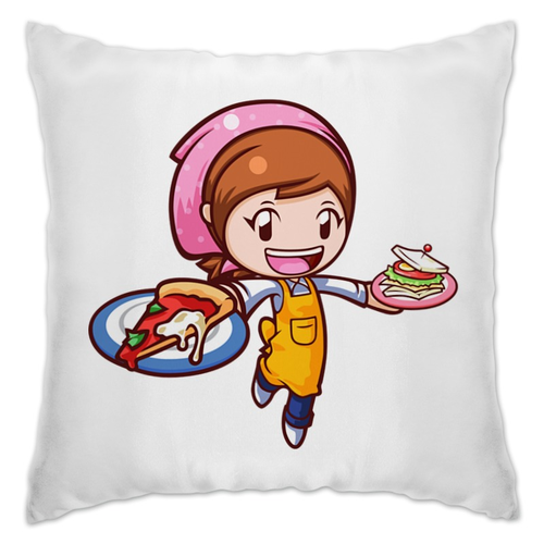 Заказать подушку в Москве. Подушка Cooking mama от Polilog - готовые дизайны и нанесение принтов.