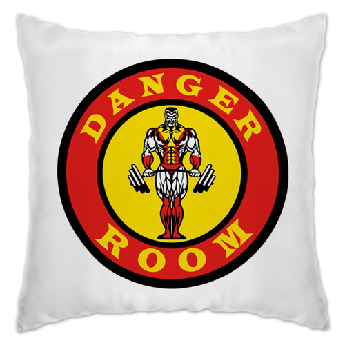 Заказать подушку в Москве. Подушка Danger Room от skynatural - готовые дизайны и нанесение принтов.