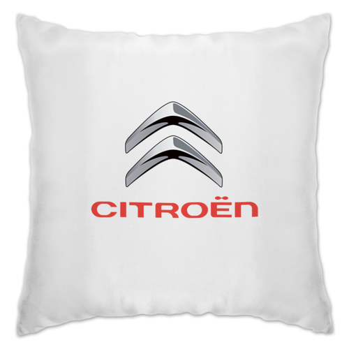 Заказать подушку в Москве. Подушка Citroen от DESIGNER   - готовые дизайны и нанесение принтов.