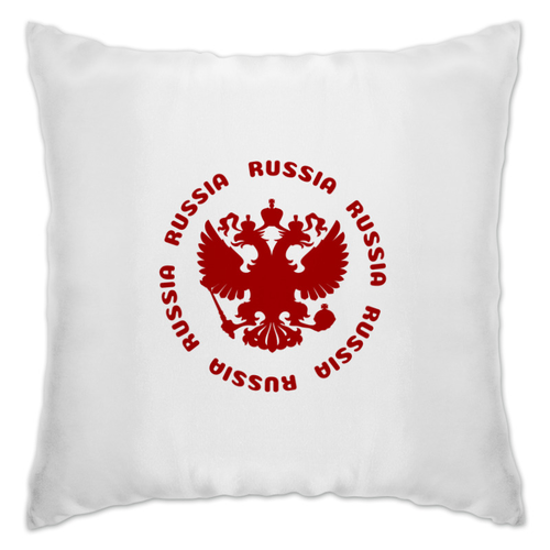 Заказать подушку в Москве. Подушка Россия от THE_NISE  - готовые дизайны и нанесение принтов.