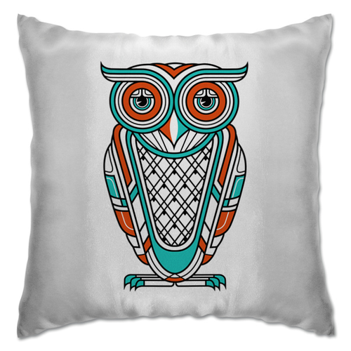 Заказать подушку в Москве. Подушка Сова (Owl) от nadegda - готовые дизайны и нанесение принтов.