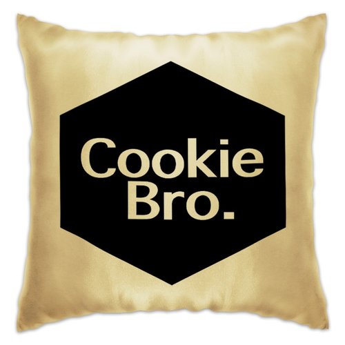 Заказать подушку в Москве. Подушка Cookie Bro. от Nalivaev - готовые дизайны и нанесение принтов.