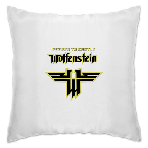 Заказать подушку в Москве. Подушка Wolfenstein от THE_NISE  - готовые дизайны и нанесение принтов.