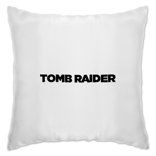Заказать подушку в Москве. Подушка Tomb Raider от THE_NISE  - готовые дизайны и нанесение принтов.