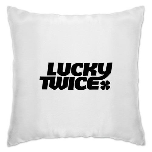 Заказать подушку в Москве. Подушка Lucky twice от THE_NISE  - готовые дизайны и нанесение принтов.