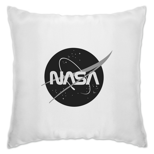 Заказать подушку в Москве. Подушка Знак NASA от THE_NISE  - готовые дизайны и нанесение принтов.