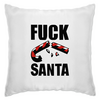 Заказать подушку в Москве. Подушка Fuck Santa от THE_NISE  - готовые дизайны и нанесение принтов.