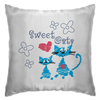 Заказать подушку в Москве. Подушка Sweet cats от valezar - готовые дизайны и нанесение принтов.