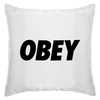 Заказать подушку в Москве. Подушка OBEY  от DESIGNER   - готовые дизайны и нанесение принтов.