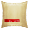 Заказать подушку в Москве. Подушка GO HARD pillow от konstantin_gohard - готовые дизайны и нанесение принтов.