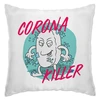 Заказать подушку в Москве. Подушка Corona Killer от Дана Столыпина - готовые дизайны и нанесение принтов.