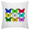Заказать подушку в Москве. Подушка Цветные бабочки. от Alexey Evsyunin - готовые дизайны и нанесение принтов.