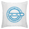 Заказать подушку в Москве. Подушка Смеющийся человек от GeekFox  - готовые дизайны и нанесение принтов.