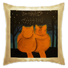 Заказать подушку в Москве. Подушка Cats in love от Ирина Аксененко - готовые дизайны и нанесение принтов.