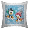 Заказать подушку в Москве. Подушка Пингвин зимой от Ирина - готовые дизайны и нанесение принтов.