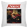 Заказать подушку в Москве. Подушка Accept band от Leichenwagen - готовые дизайны и нанесение принтов.