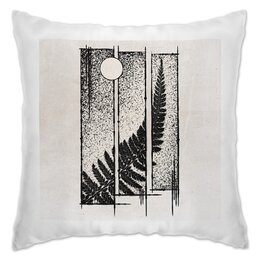 Заказать подушку в Москве. Подушка Папоротник от oneredfoxstore@gmail.com - готовые дизайны и нанесение принтов.