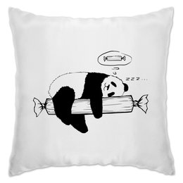 Заказать подушку в Москве. Подушка Panda от Artem Lobanov - готовые дизайны и нанесение принтов.