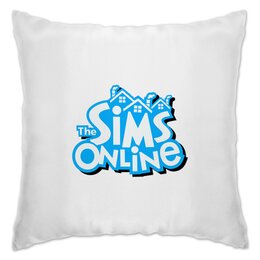 Заказать подушку в Москве. Подушка Sims Online от THE_NISE  - готовые дизайны и нанесение принтов.