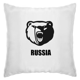 Заказать подушку в Москве. Подушка Russia от THE_NISE  - готовые дизайны и нанесение принтов.