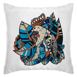 Заказать подушку в Москве. Подушка петушиное разноцветие от Игма - готовые дизайны и нанесение принтов.