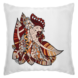 Заказать подушку в Москве. Подушка петушиное разноцветие от Игма - готовые дизайны и нанесение принтов.