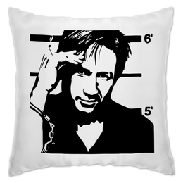 Заказать подушку в Москве. Подушка Hank Moody (Хэнк Муди), Californication от Easy-store - готовые дизайны и нанесение принтов.