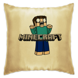 Заказать подушку в Москве. Подушка Minecraft от торгаш - готовые дизайны и нанесение принтов.