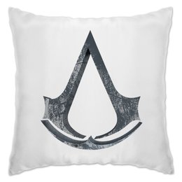 Заказать подушку в Москве. Подушка Assassin’s Creed от GeekFox  - готовые дизайны и нанесение принтов.