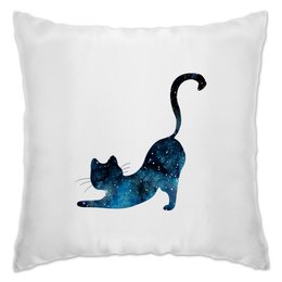 Заказать подушку в Москве. Подушка кошка от THE_NISE  - готовые дизайны и нанесение принтов.