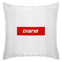 Заказать подушку в Москве. Подушка Diana от THE_NISE  - готовые дизайны и нанесение принтов.