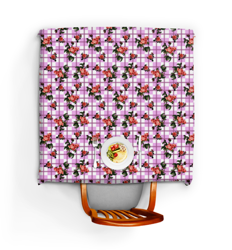 Printio Скатерть квадратная Цветы полны романтики printio сумка с полной запечаткой цветы полны романтики